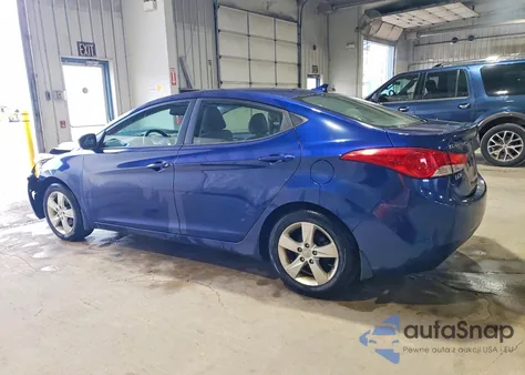 2013 Hyundai Elantra Gls from USA, damaged, VIN KMHDH4AE2DU615445
